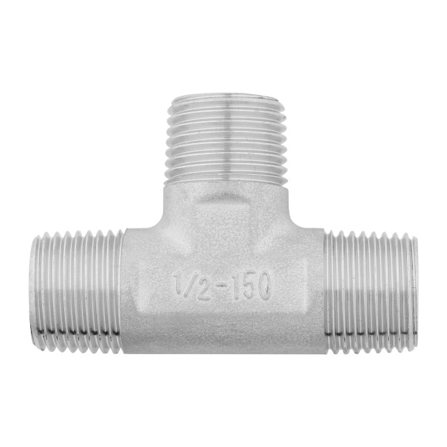 Тройник НР 1/2" AISI