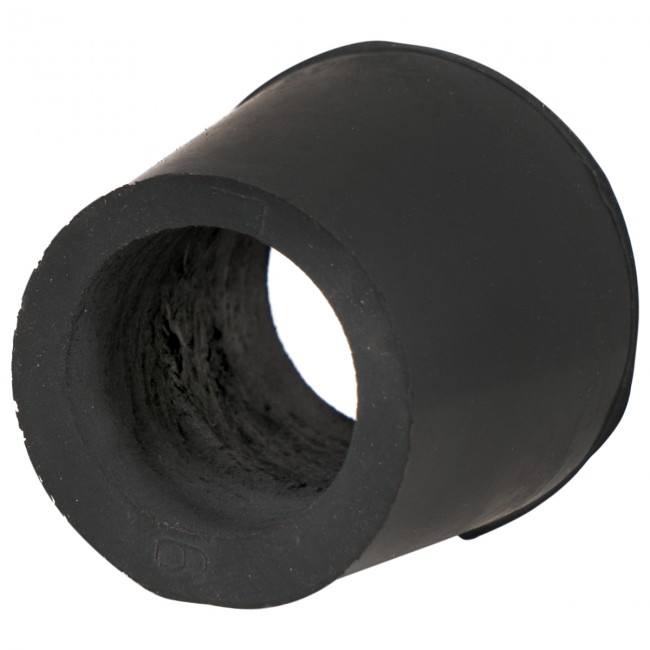 Пробка резиновая конусная 40 мм. с отверстием Пробка резиновая конусная 40 мм. с отверстием