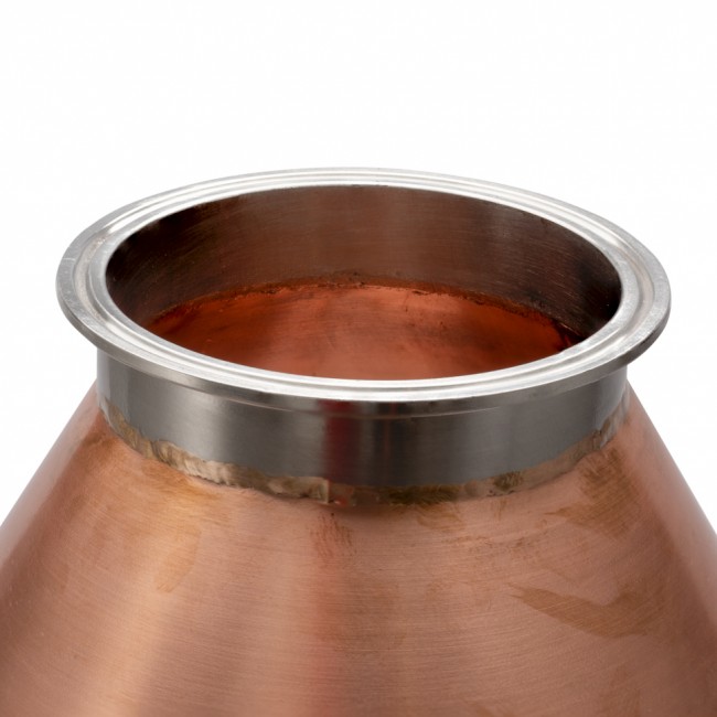 Луковица "Аламбик 21" большая, медь с соединением CLAMP 4.0"