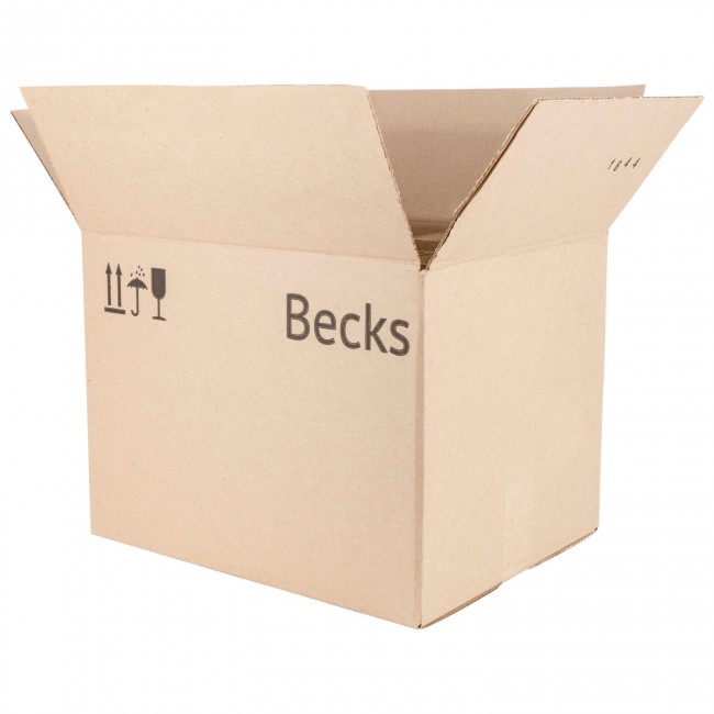 Гофро ящик с решеткой Becks 20*0,33 л. Гофро ящик с решеткой Becks 20*0,33 л.