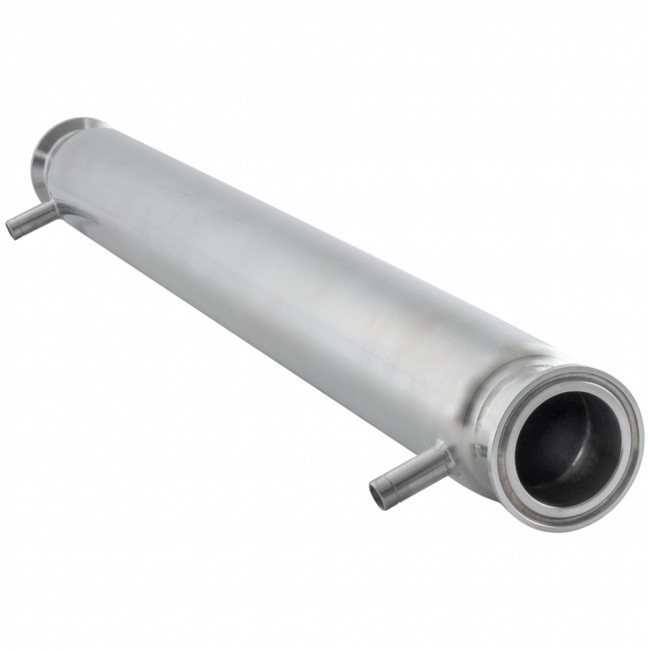 Рубашечный холодильник 500 мм CLAMP 1,5" DN 35 AISI 