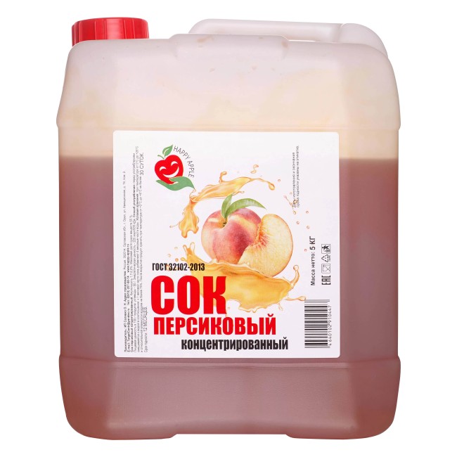 Сок персиковый концентрированный 5 кг. Сок персиковый концентрированный 5 кг.