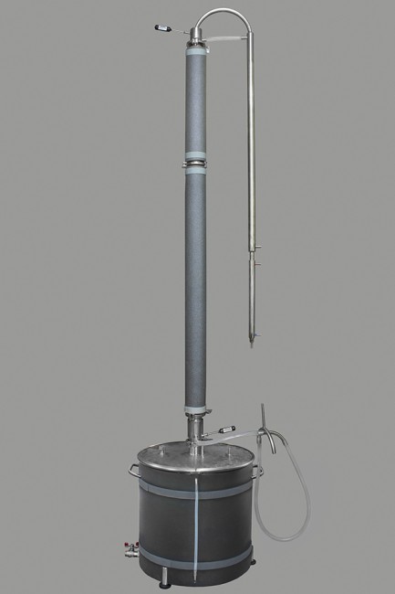 Дистиллятор с предподогревом браги для НБК ХД/2