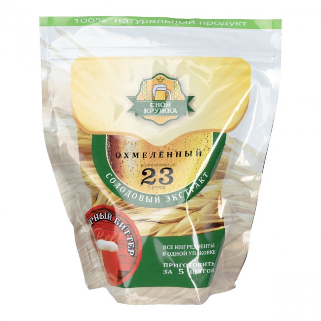 Солодовый экстракт "Своя Кружка" Янтарный биттер Солодовый экстракт "Своя Кружка" Янтарный биттер