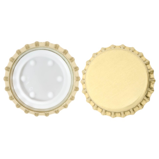 Кронен-пробка золото 29 мм. Кронен-пробка золото 29 мм.