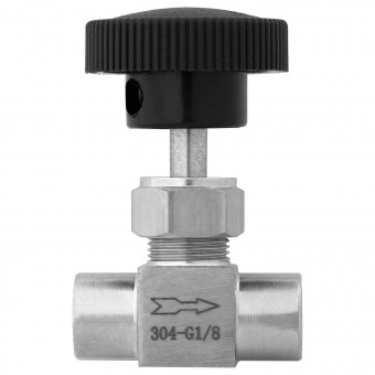 Кран игольчатый ВР-ВР 1/8" нерж. Кран игольчатый ВР-ВР 1/8" нерж.