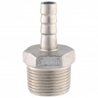 Штуцер ёлочка НР 3/4" AISI 10 мм Штуцер ёлочка НР 3/4" AISI 10 мм