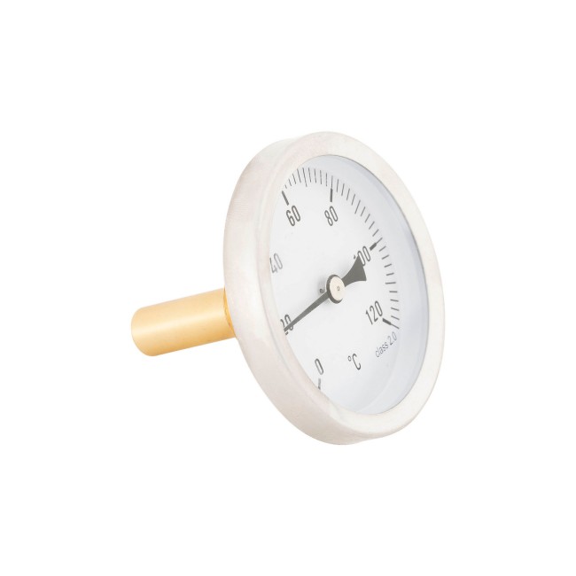 Термометр биметаллический ТБ-63-50 0+120 °С (металл)