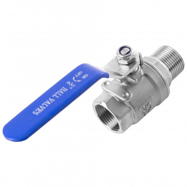 Кран шаровый ВР НР 3/4" AISI Кран шаровый ВР НР 3/4" AISI