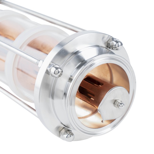 Флейта CLAMP 3,0" профи-колпачки 2в1 медь 7 этажей Флейта CLAMP 3,0" профи-колпачки 2в1 медь 7 этажей