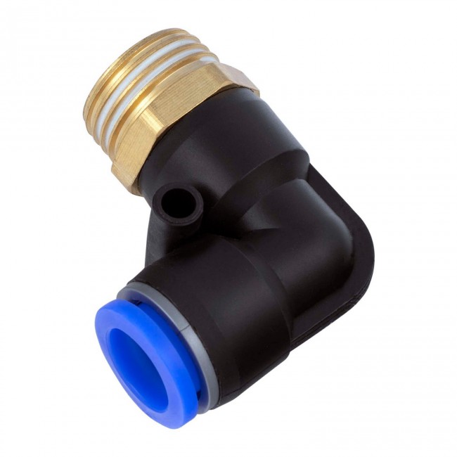 Угол 90° быстросъёмный PV-10 мм НР 1/2" 