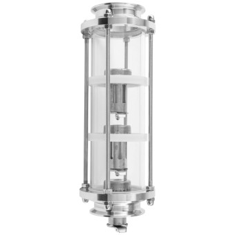 Флейта CLAMP 3,0" профи-колпачки 2в1 нерж. 3 этажа