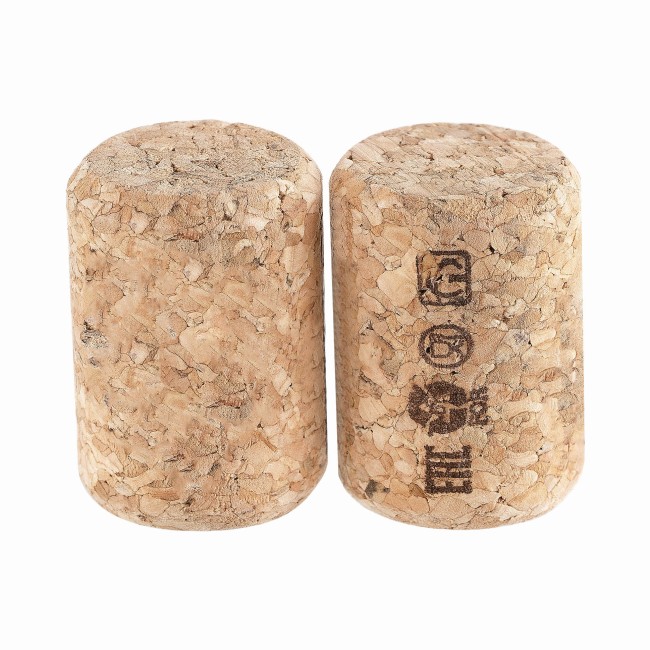 Пробка агломерированная корковая с принтом 23*33 мм