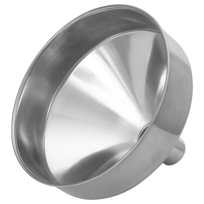 Воронка нерж. сталь d-230 мм, h-160 мм. Воронка нерж. сталь d-230 мм, h-160 мм.