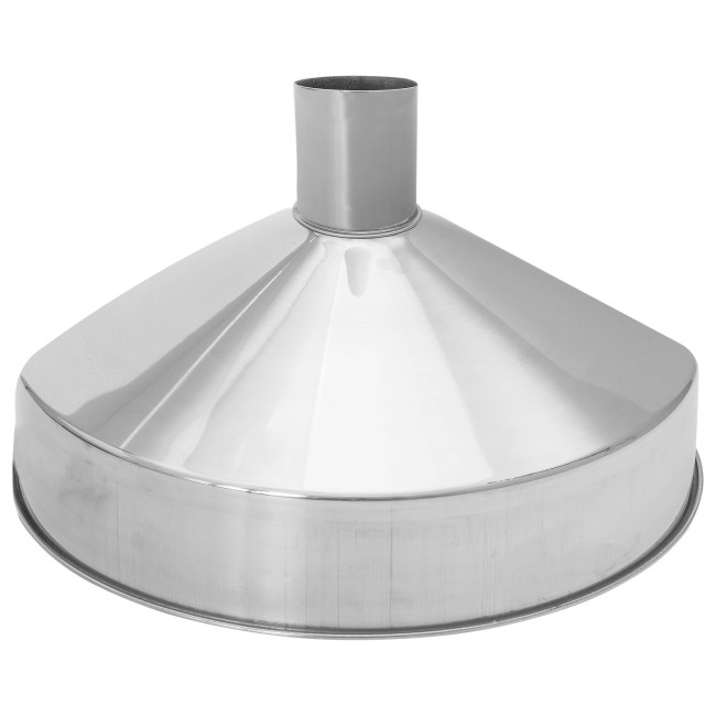 Воронка нерж. сталь d-230 мм, h-160 мм. Воронка нерж. сталь d-230 мм, h-160 мм.