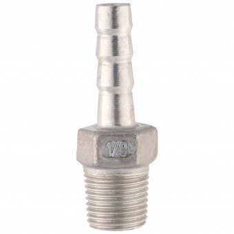 Штуцер ёлочка НР 1/8" AISI 6 мм Штуцер ёлочка НР 1/8" AISI 6 мм
