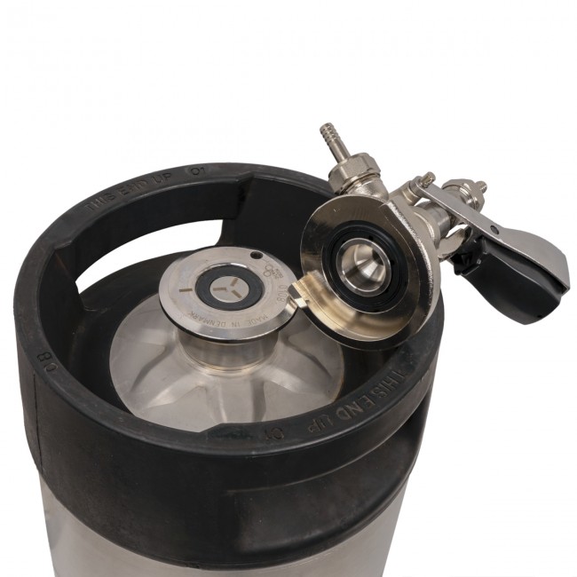 Заборная головка тип "А" латунная с штуцерами 