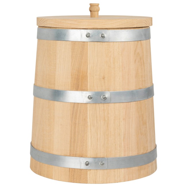 Дубовая кадка 30 л "Профи" с крышкой и гнетом Дубовая кадка 30 л "Профи" с крышкой и гнетом