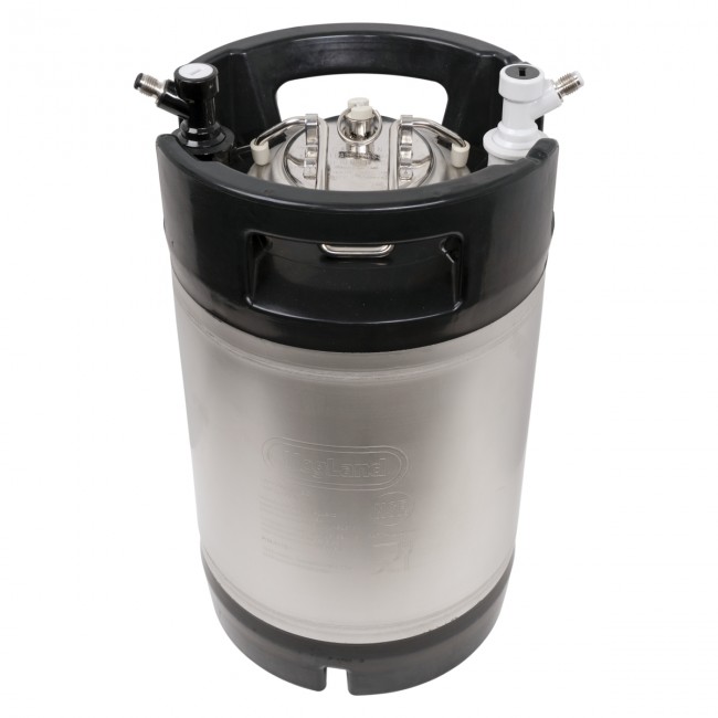 Кег Корнелиус "KegLand" с фитингом Ball Lock 9,5 л.