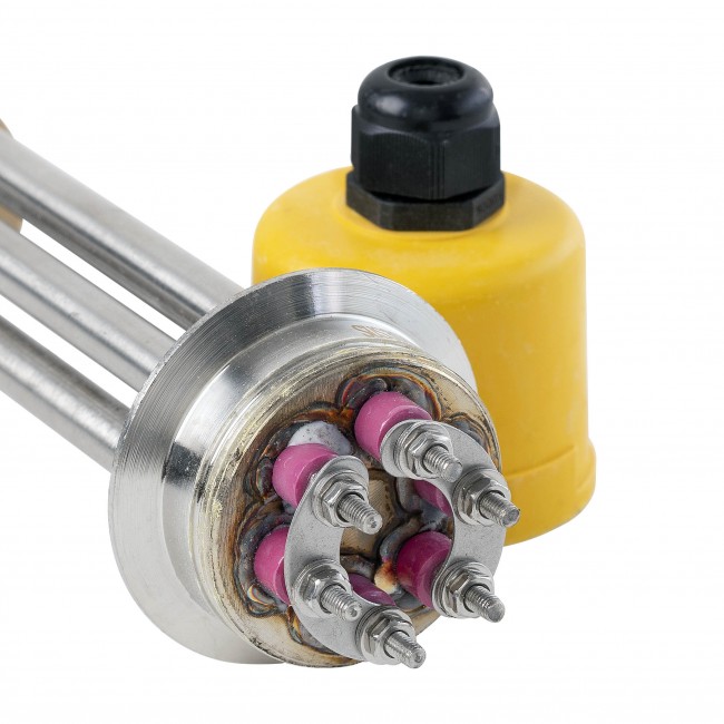 ТЭН 9,0 кВт нерж. сталь Clamp 2.0" 220 V Китай