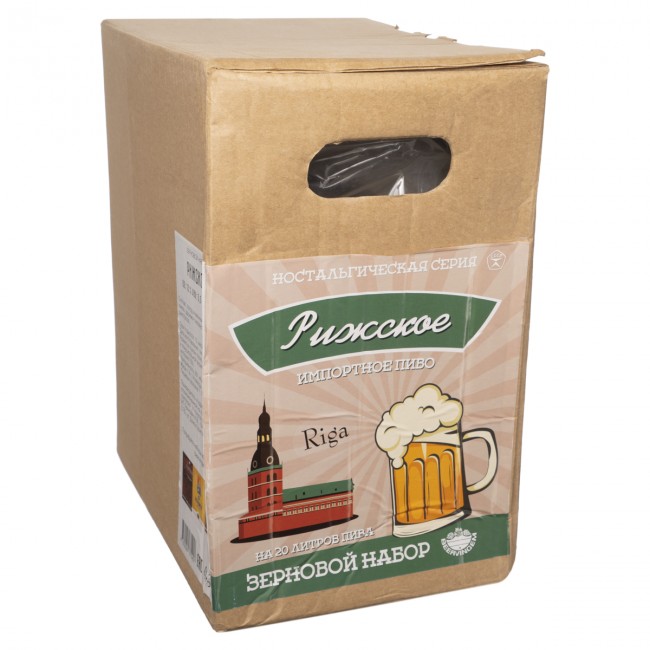 Зерновой набор для пива "Светлое Рижское импортное" Зерновой набор для пива "Светлое Рижское импортное"