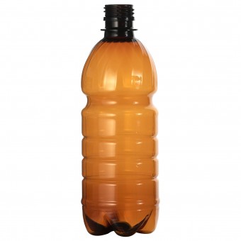ПЭТ бутылка коричневая 0,5 л  ПЭТ бутылка коричневая 0,5 л