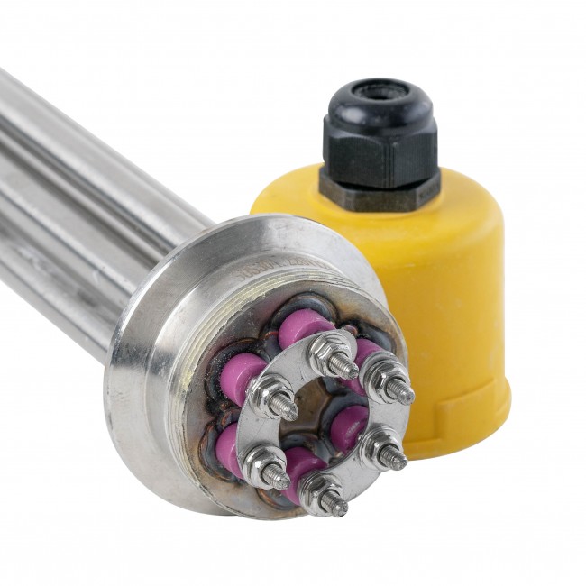 ТЭН 12,0 кВт нерж. сталь Clamp 2.0" 220 V Китай