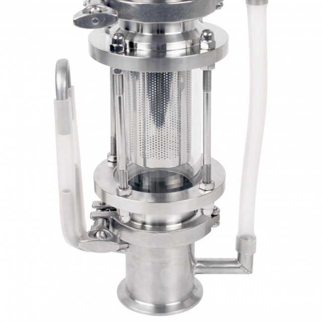 Стакан-ситечко CLAMP 2,0" AISI 200 мм 