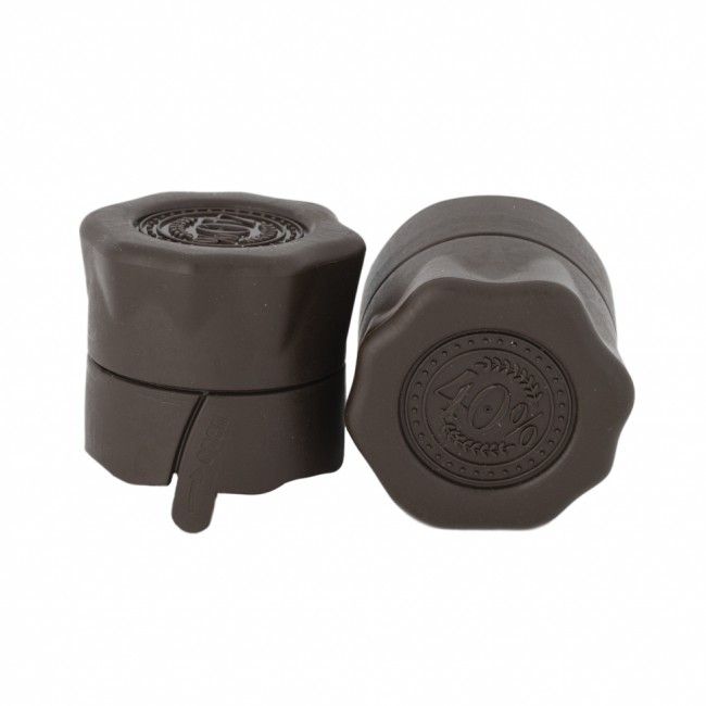 Колпачок полимерный "Винт" 28 мм коричневый
