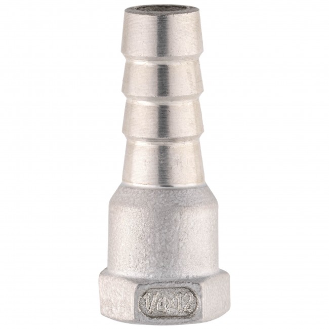 Штуцер ёлочка ВР 1/4" AISI 12 мм Штуцер ёлочка ВР 1/4" AISI 12 мм