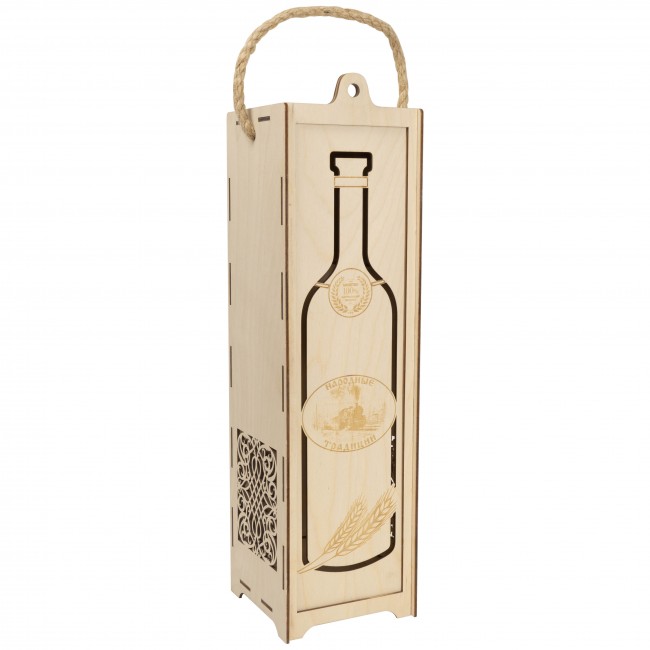 Пенал для бутылок с орнаментом 1 л Пенал для бутылок с орнаментом 1 л
