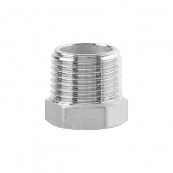 Футорка ВР 1/4" - НР 1/2" AISI Футорка ВР 1/4" - НР 1/2" AISI