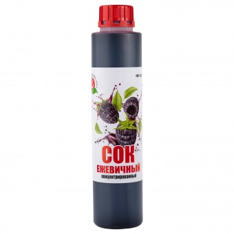 Сок ежевичный концентрированный 1 кг.