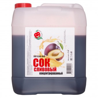Сок сливовый концентрированный 5 кг. Сок сливовый концентрированный 5 кг.