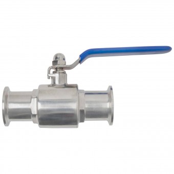 Кран шаровый CLAMP 1,5" AISI 