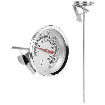 Термометр аналоговый с длинным щупом и клипсой Термометр аналоговый с длинным щупом и клипсой