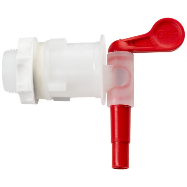 Кран пластиковый 3/4 длинный носик