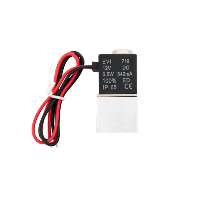 Соленоидный клапан 12v Ду 2,5 (Эвелен) без штуцеров