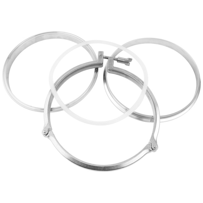 CLAMP 10,0" DN 254 в сборе AISI 