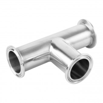 Тройник CLAMP 1,5" DN 38 AISI