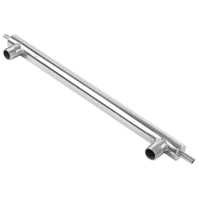 Малый прямоточный холодильник (трубка 8 мм) НР 1/2"