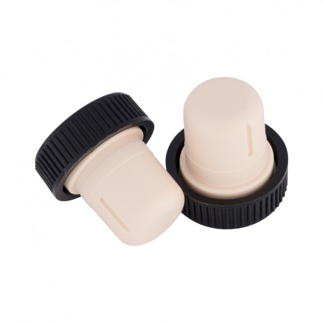 Пробка полимерная Т-образная черная 19,5 мм 