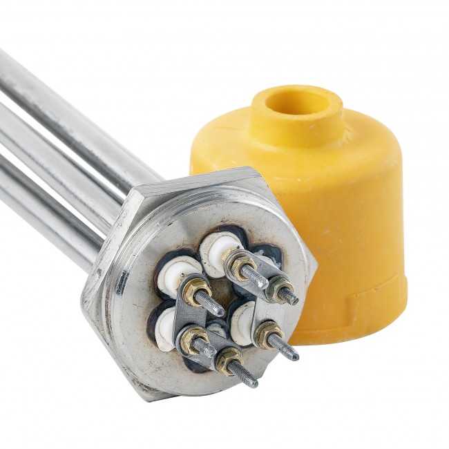 ТЭН 3,0 кВт нерж. сталь 1 1/4" 220 V Китай