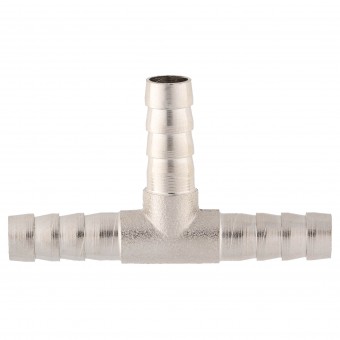 Тройник ёлочка 8-8-8 мм анодированная латунь Тройник ёлочка 8-8-8 мм анодированная латунь