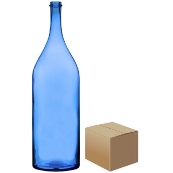Бутылка "Русская четверть" синяя 3 л. коробка Бутылка "Русская четверть" синяя 3 л. коробка
